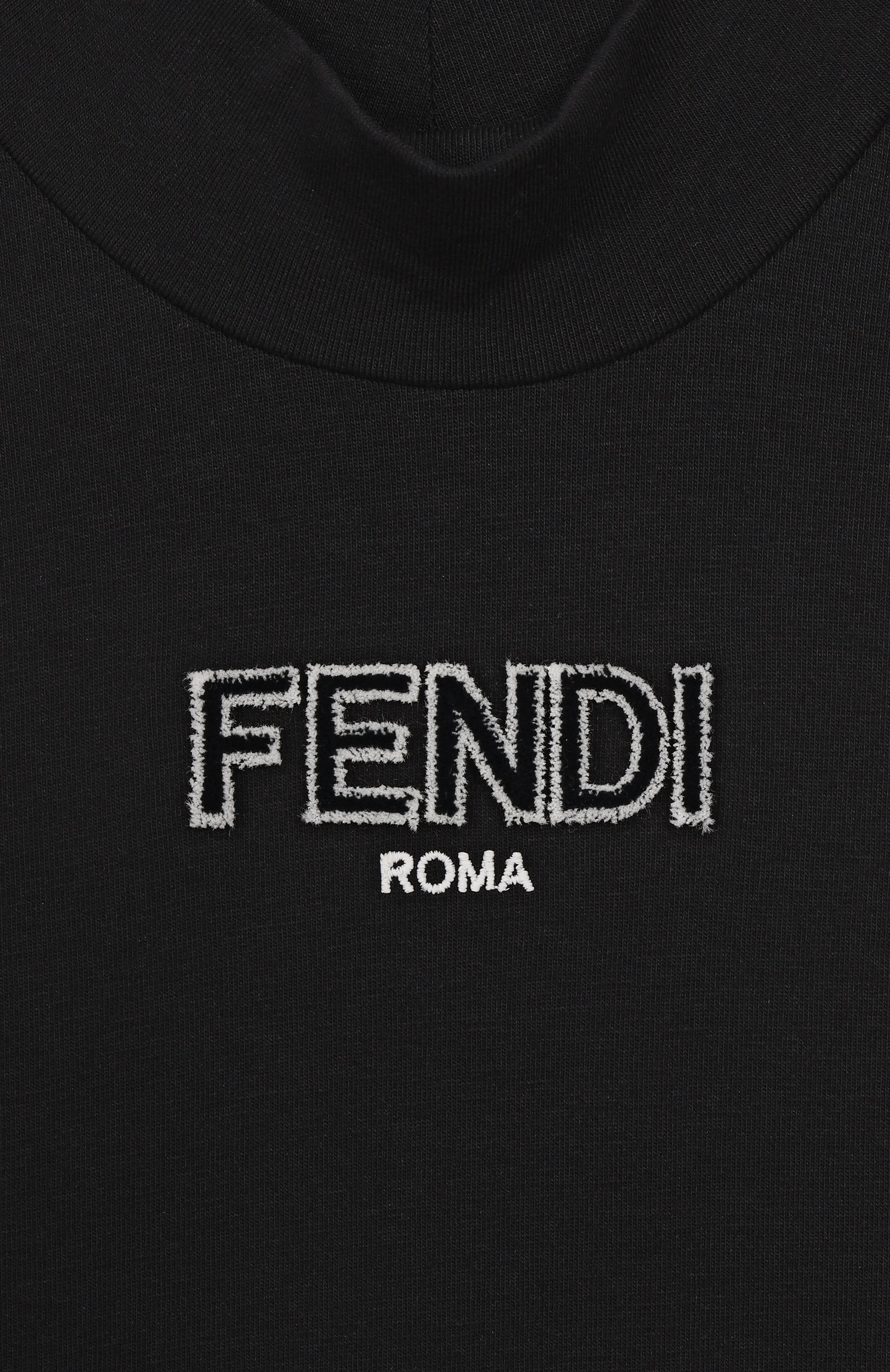 Хлопковое платье FENDI, арт. JFB693/AG2T/10, фото 3