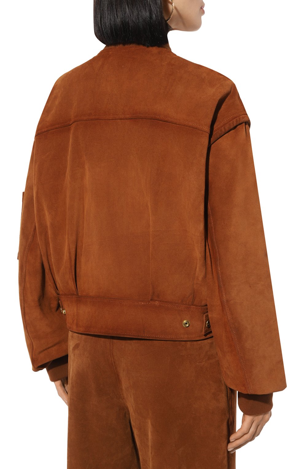 Замшевый бомбер HALFBOY, арт. HFW241WLBB084, фото 4