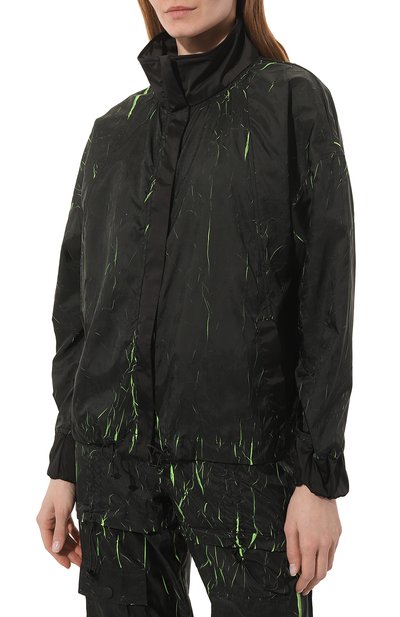 Ветровка SUBTERRANEI темно-зеленого цвета по цене 46750 руб., арт. P23subss23-075, фото 3 Ветровка SUBTERRANEI, арт. P23subss23-075, фото 3