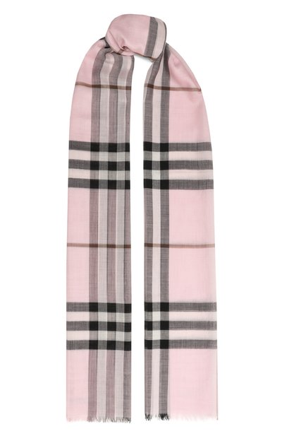 Шарф из шерсти и шелка BURBERRY, арт. 8078781, фото 1