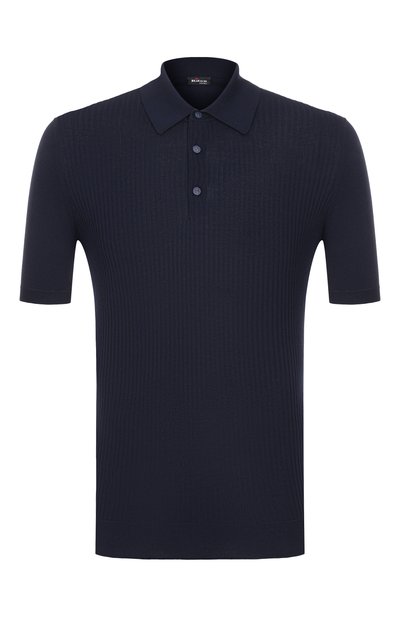 Мужская хлопковое поло KITON, арт. UMK071260H