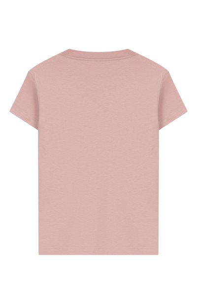 Хлопковая футболка GOLDEN GOOSE DELUXE BRAND розового цвета по цене 15750 руб., арт. GKP01390.P002186, фото 2 Хлопковая футболка GOLDEN GOOSE DELUXE BRAND, арт. GKP01390.P002186, фото 2
