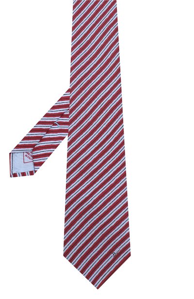 Шелковый галстук BRIONI бордового цвета по цене 25050 руб., арт. 062H00/P941Y, фото 2 Шелковый галстук BRIONI, арт. 062H00/P941Y, фото 2