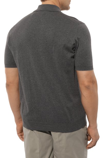 Хлопковое поло BRUNELLO CUCINELLI, арт. M29800125, фото 4