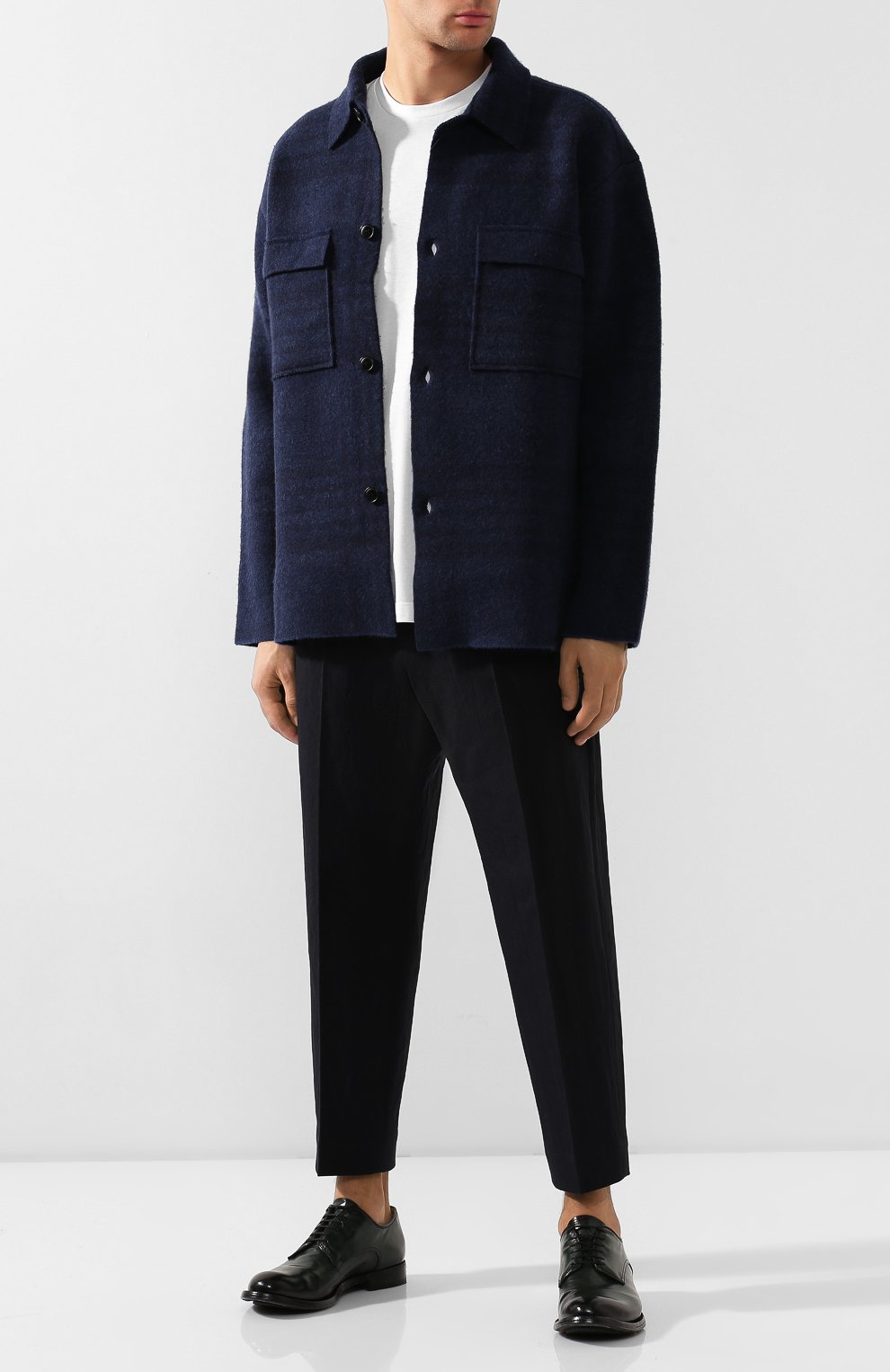 Кожаные дерби OFFICINE CREATIVE, арт. ANAT0MIA/12/AER0 BUFAL0, фото 2