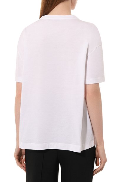 Хлопковая футболка BRUNELLO CUCINELLI, арт. M0A45EE510, фото 4