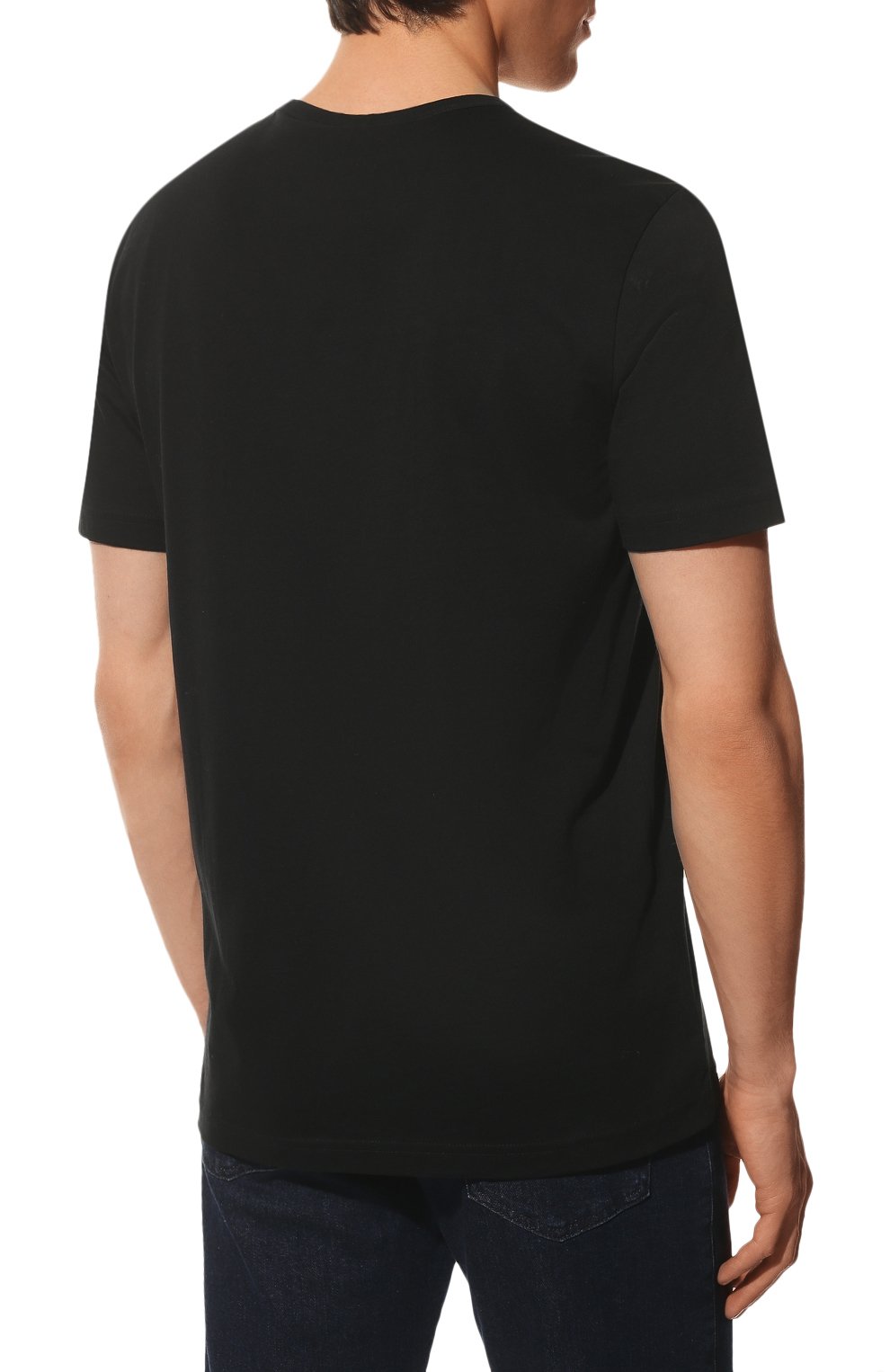 Хлопковая футболка BOSS, арт. 50412363, фото 4