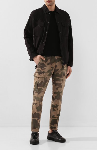 Хлопковые брюки-карго ELEVENTY PLATINUM, арт. A75PANA10 TET0A006, фото 2