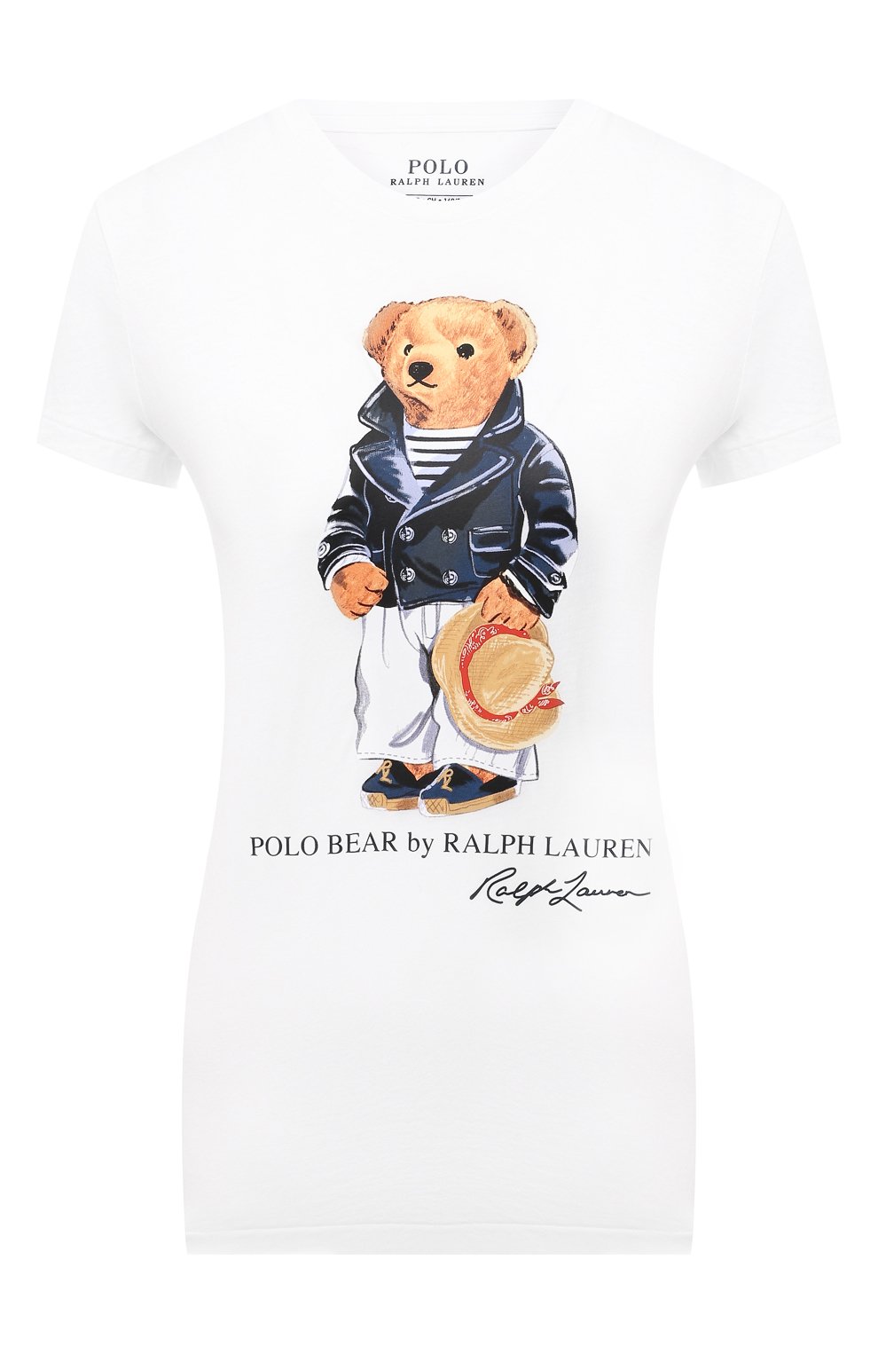 Хлопковая футболка POLO RALPH LAUREN, арт. 211827926, фото 1