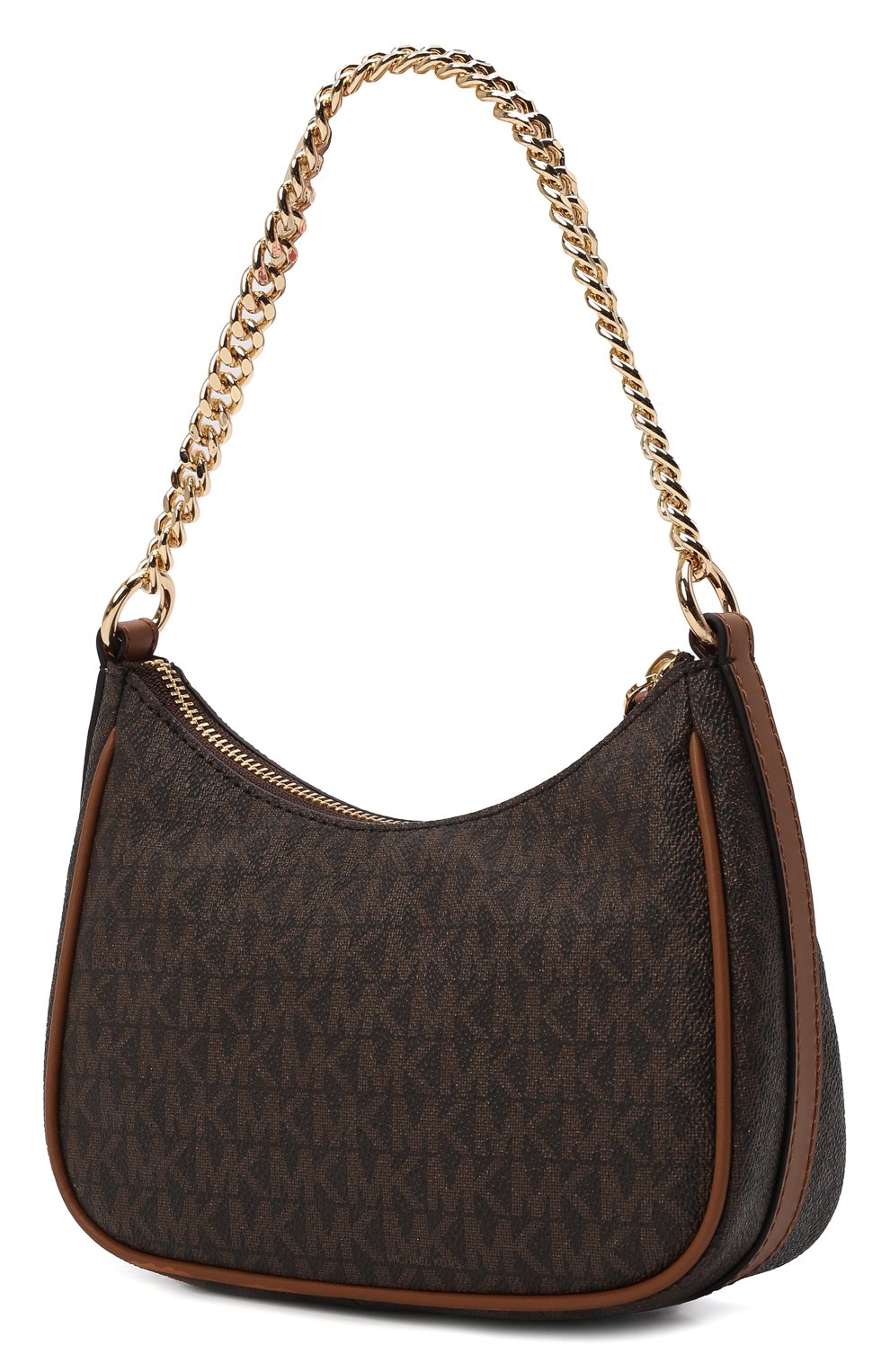 Сумка jet set charm small MICHAEL MICHAEL KORS темно-коричневого цвета по цене 15450 руб., арт. 32H1GT9C1B, фото 4 Сумка jet set charm small MICHAEL MICHAEL KORS, арт. 32H1GT9C1B, фото 4