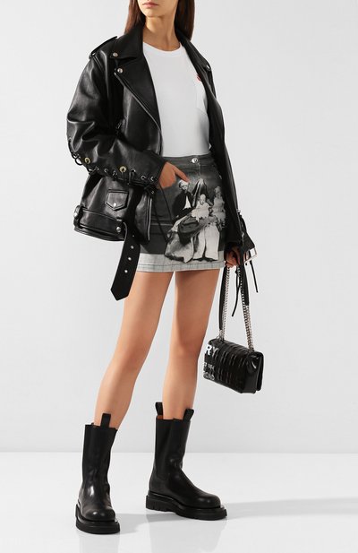 Джинсовая юбка BURBERRY, арт. 8016963, фото 2