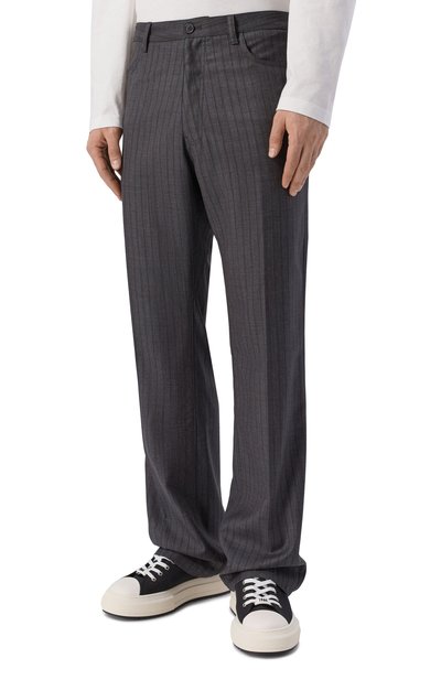 Шерстяные брюки BALENCIAGA, арт. 850705/TPT05, фото 3