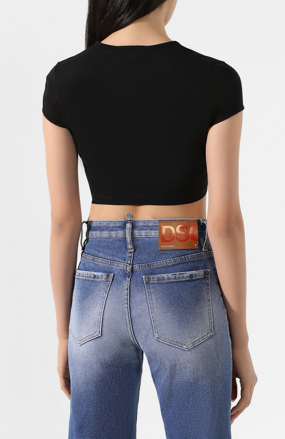 Хлопковая футболка DSQUARED2, арт. S75GD0087/S22427, фото 4