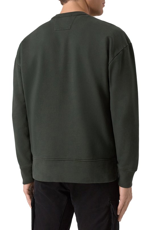 Хлопковый свитшот C.P. Company 19CMSS058A006372G Зелёный  19CMSS058A006372G Фото 4