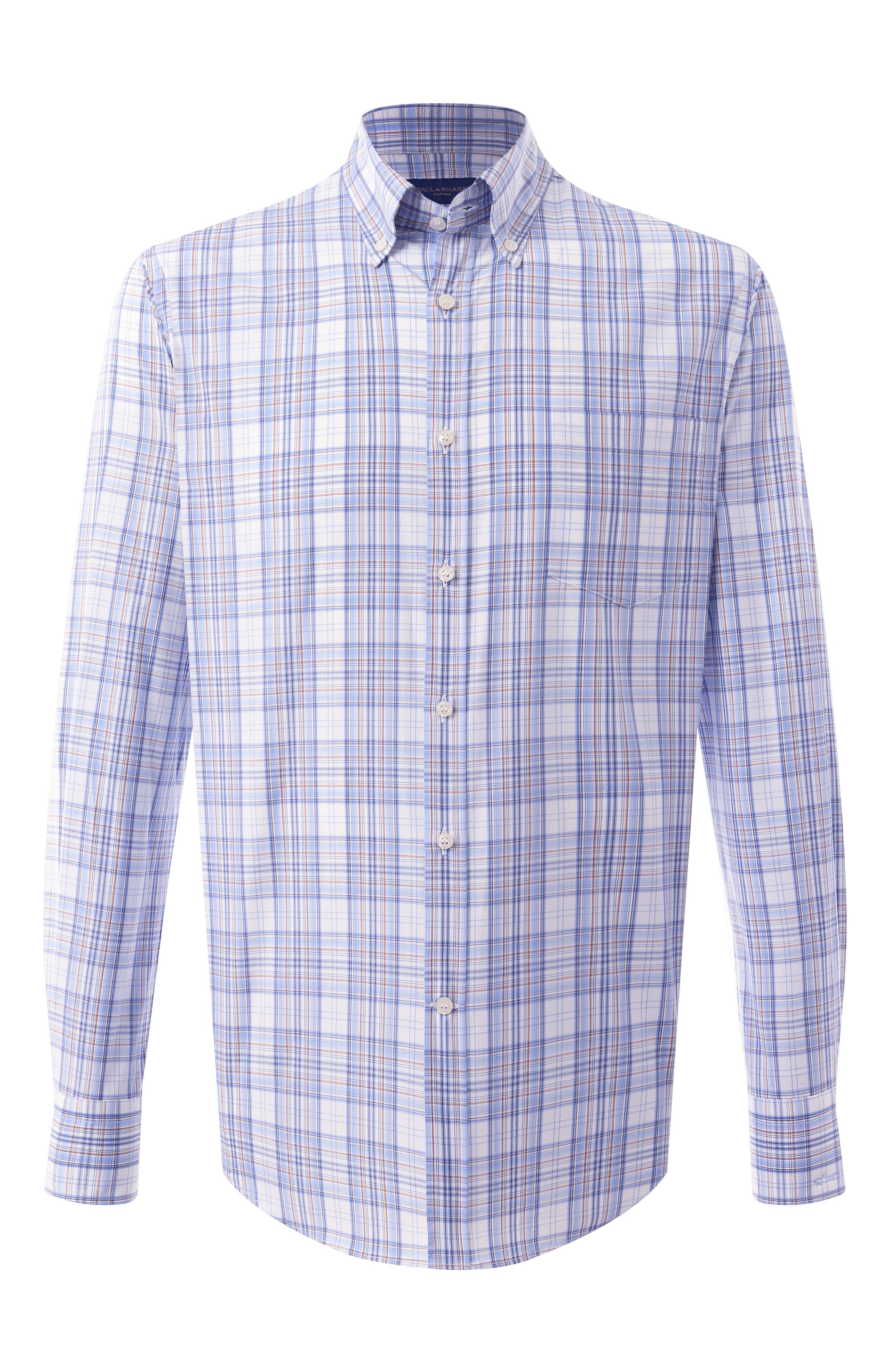 Хлопковая рубашка PAUL&SHARK, арт. 25413130/42, фото 1