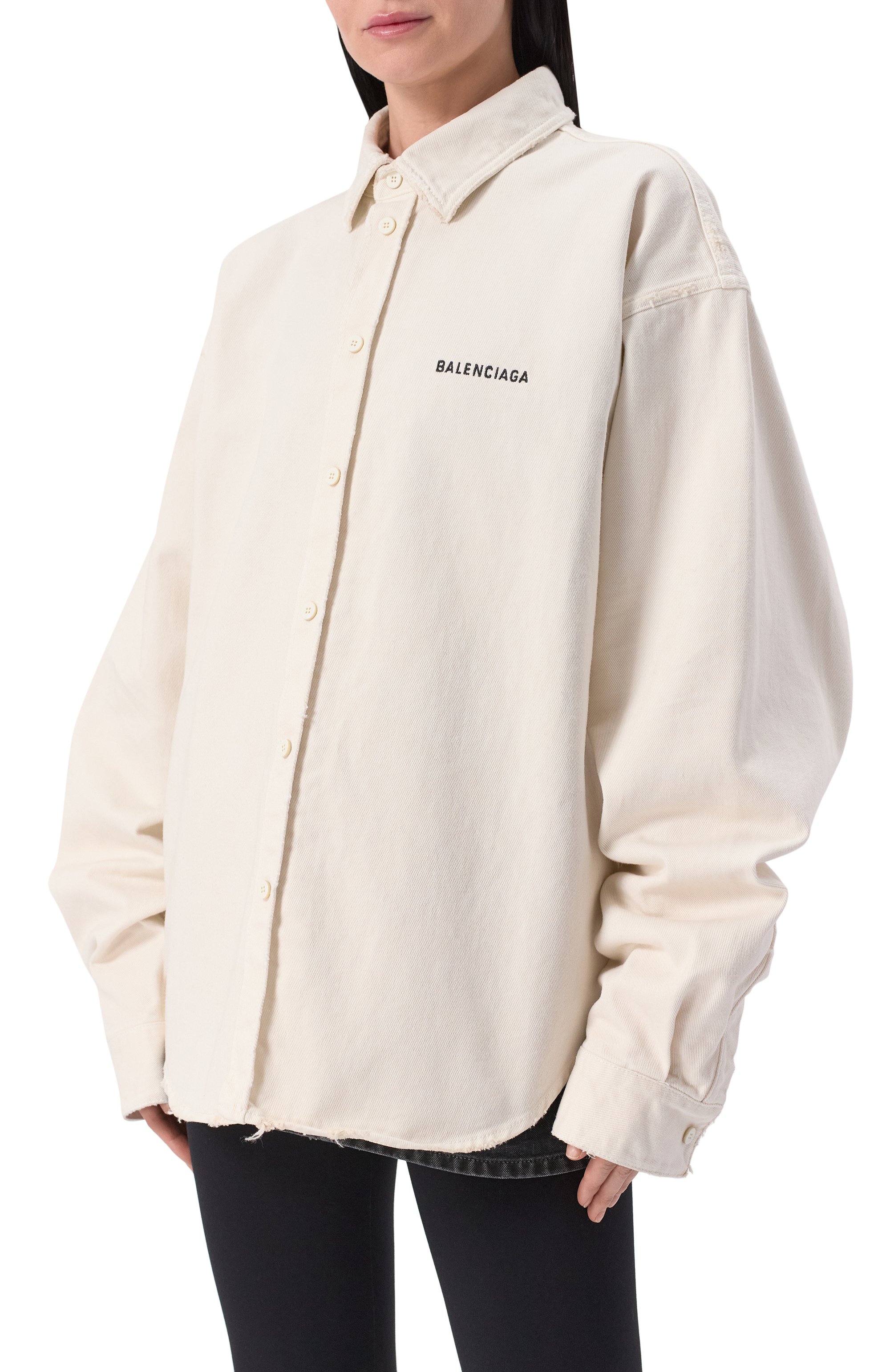 Джинсовая рубашка BALENCIAGA, арт. 822840/TRWA5, фото 3