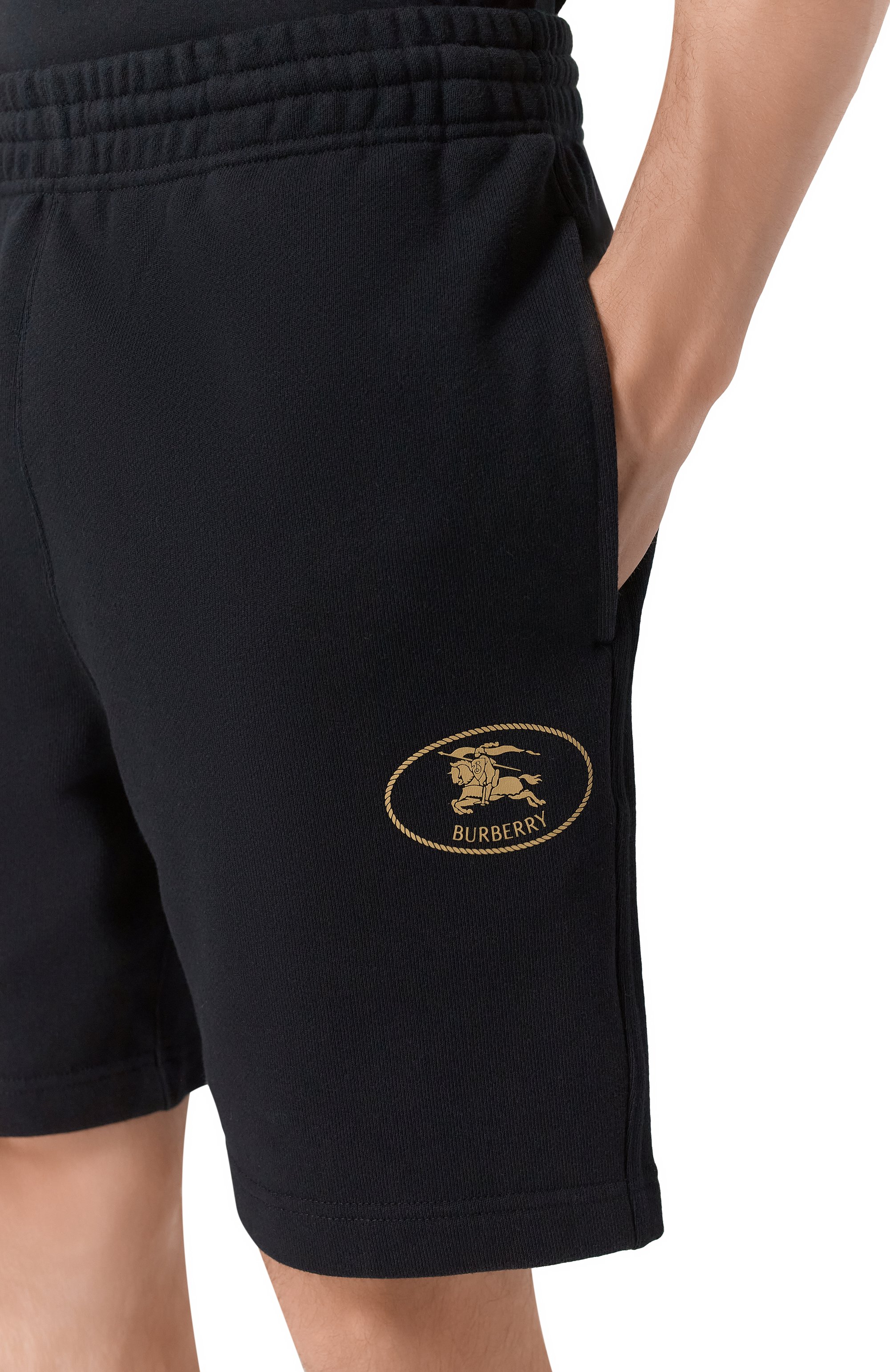 Хлопковые шорты BURBERRY, арт. 8112810, фото 5
