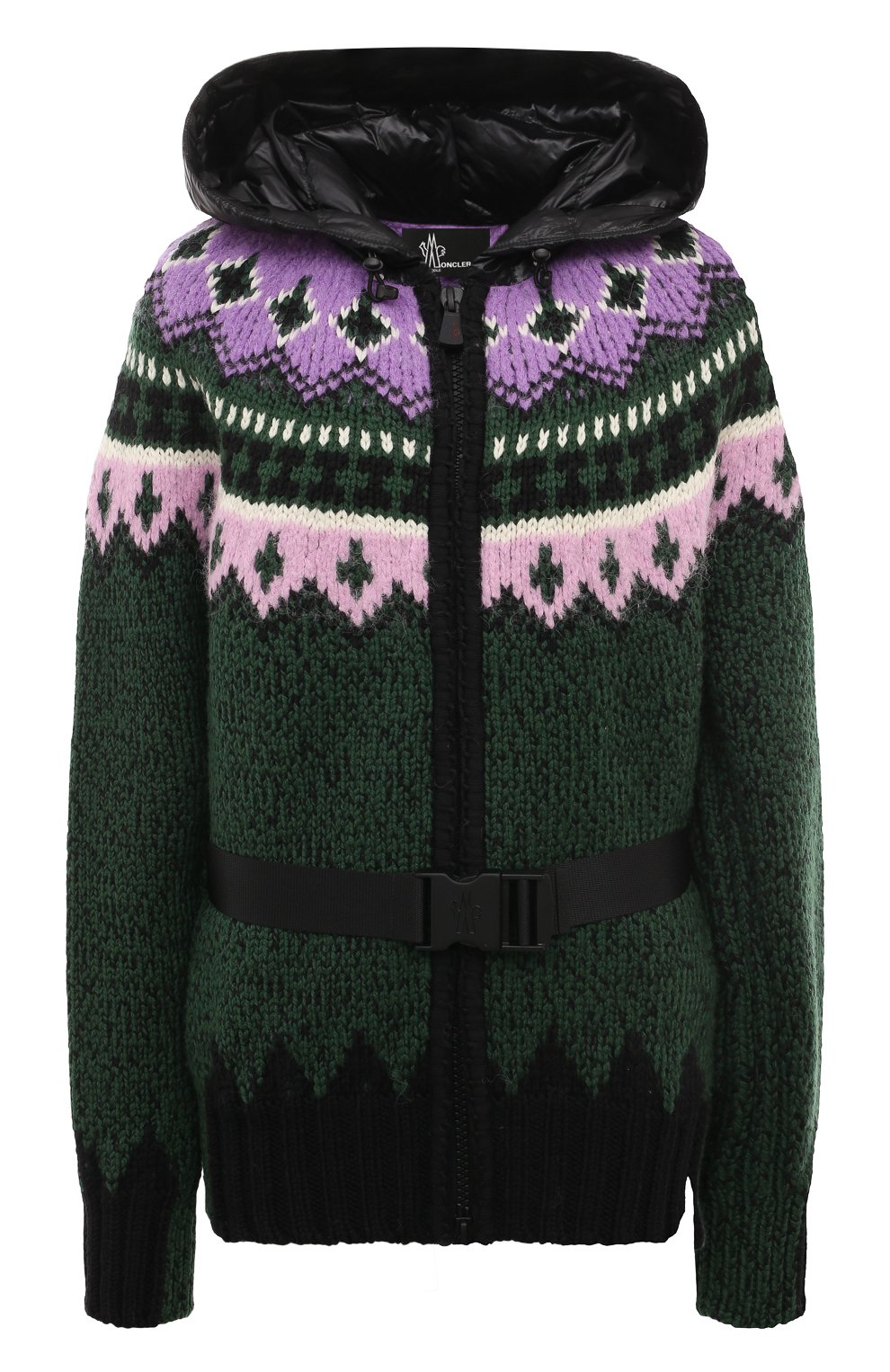 Комбинированный кардиган MONCLER GRENOBLE, арт. I20989B00001/M3130, фото 1