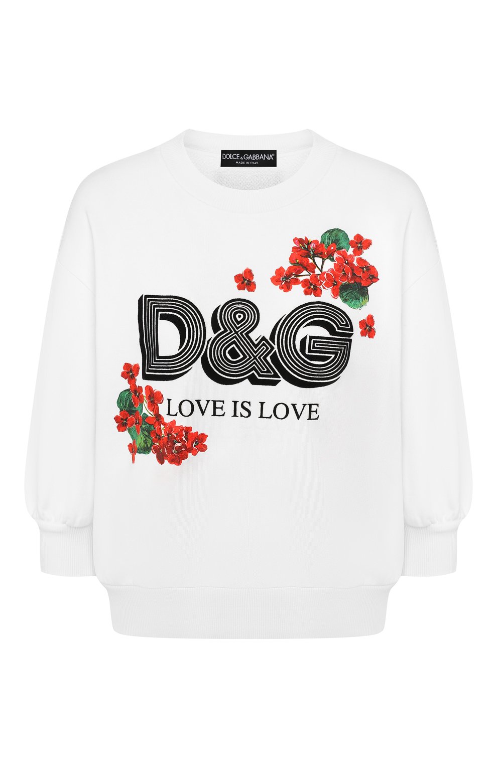 Хлопковый свитшот DOLCE & GABBANA, арт. F9962T/G7THM, фото 1