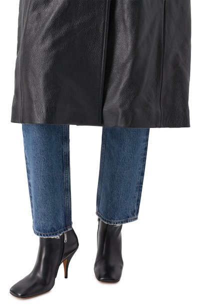 Кожаные ботильоны credo JUDE черного цвета по цене 85800 руб., арт. CRED0 ANKLE B00T/CREASED LEATHER, фото 2 Кожаные ботильоны credo JUDE, арт. CRED0 ANKLE B00T/CREASED LEATHER, фото 2