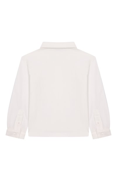 Хлопковая рубашка EMPORIO ARMANI кремового цвета по цене 14800 руб., арт. EB001320/AF21808, фото 2 Хлопковая рубашка EMPORIO ARMANI, арт. EB001320/AF21808, фото 2