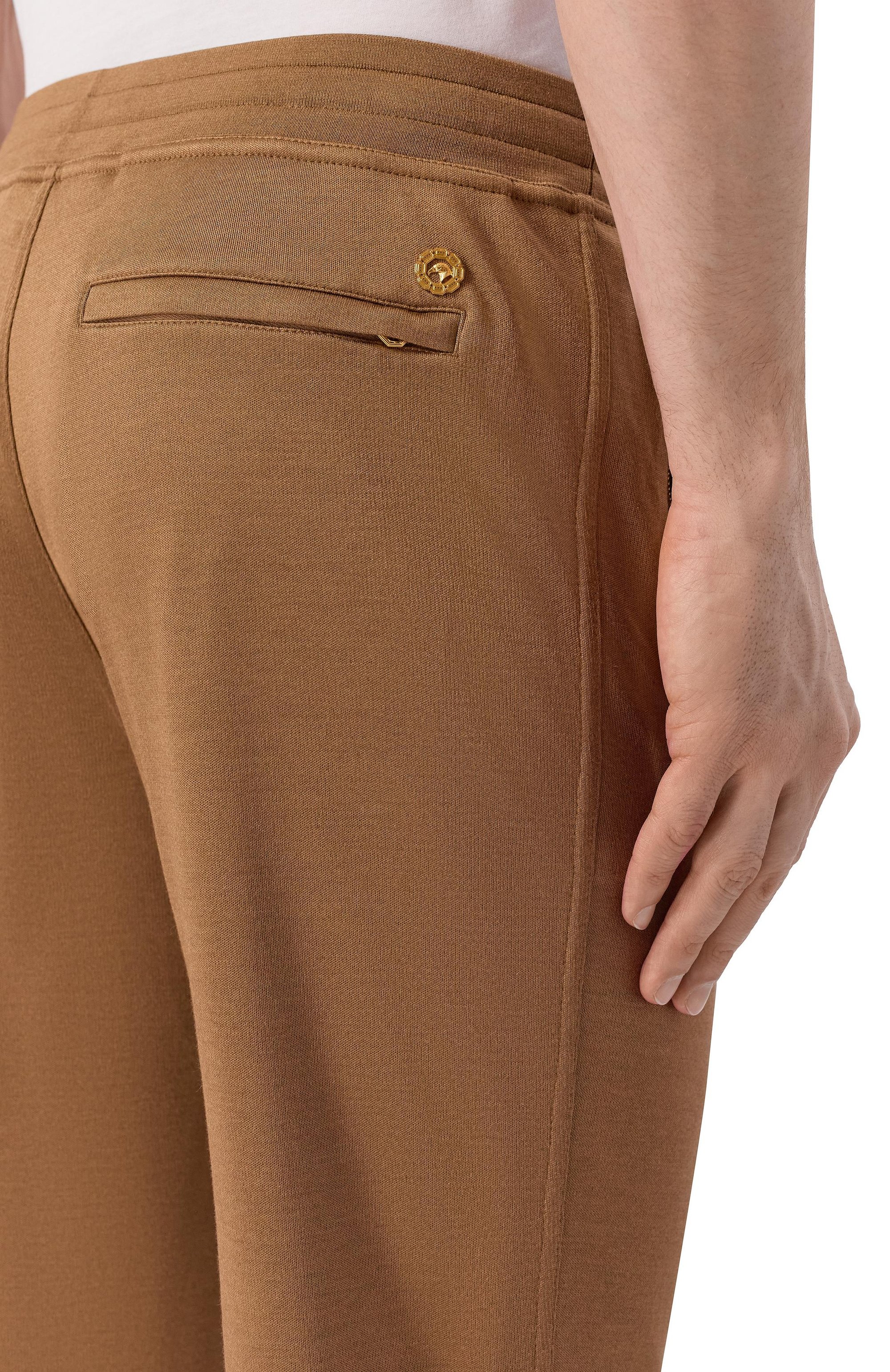 Шелковые брюки STEFANO RICCI, арт. K919511P3D/R26190_001, фото 5