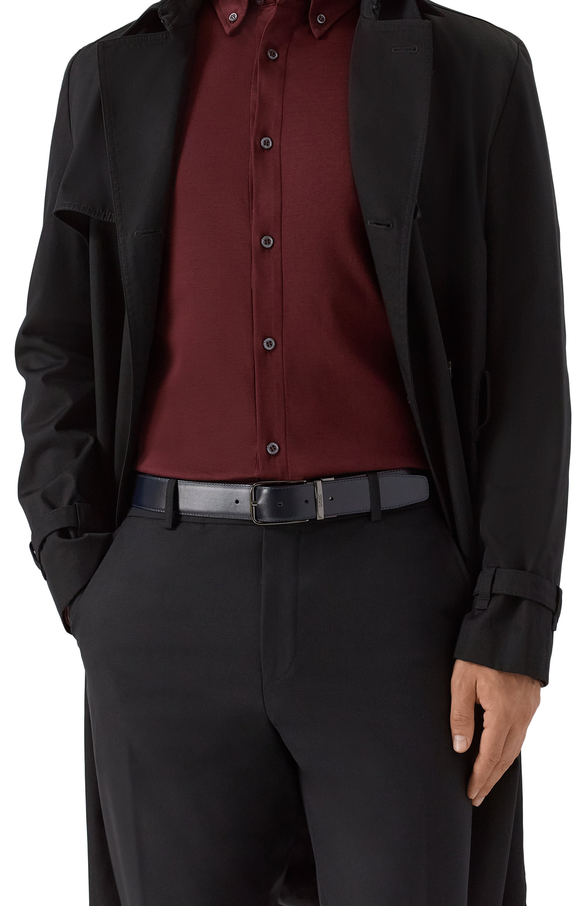 Двусторонний ремень BOSS, арт. 50496752, фото 3