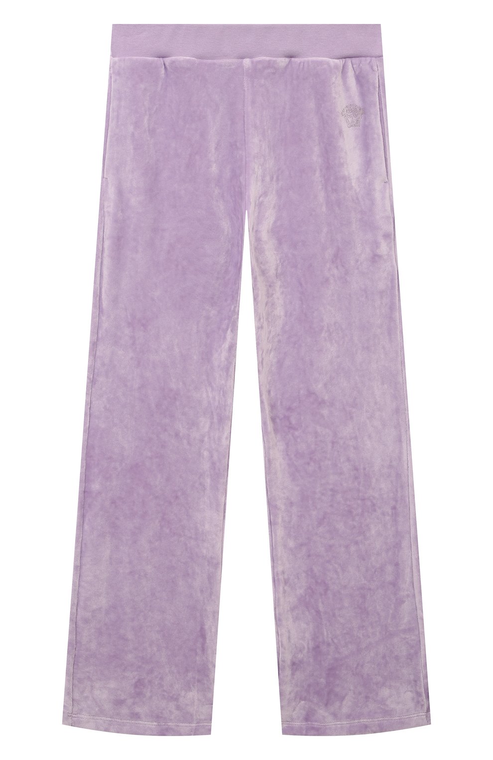 Велюровые брюки VERSACE, арт. 1016333/1A11456/8-14, фото 1