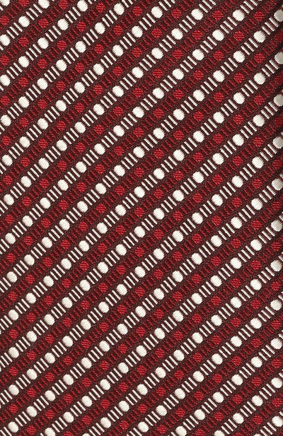Шелковый галстук GIORGIO ARMANI красного цвета по цене 19950 руб., арт. 360054/4R937, фото 4 Шелковый галстук GIORGIO ARMANI, арт. 360054/4R937, фото 4