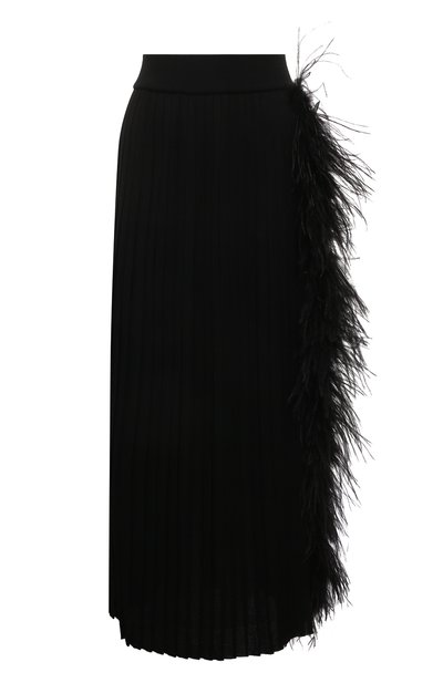 Женская юбка с отделкой перьями AND THE BRAND, арт. W23-SK017-1403-900
