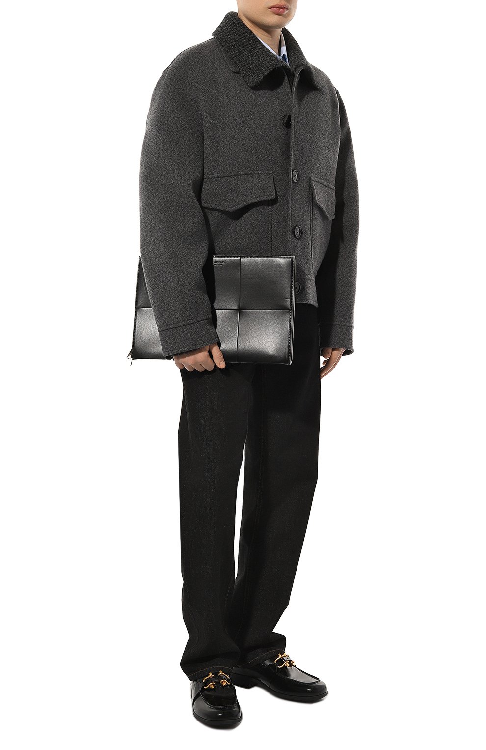 Кожаная папка для документов BOTTEGA VENETA, арт. 736185/VB1K0, фото 6