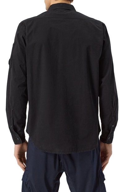 Хлопковая рубашка C.P. COMPANY, арт. 18CMSH140A110143G, фото 4