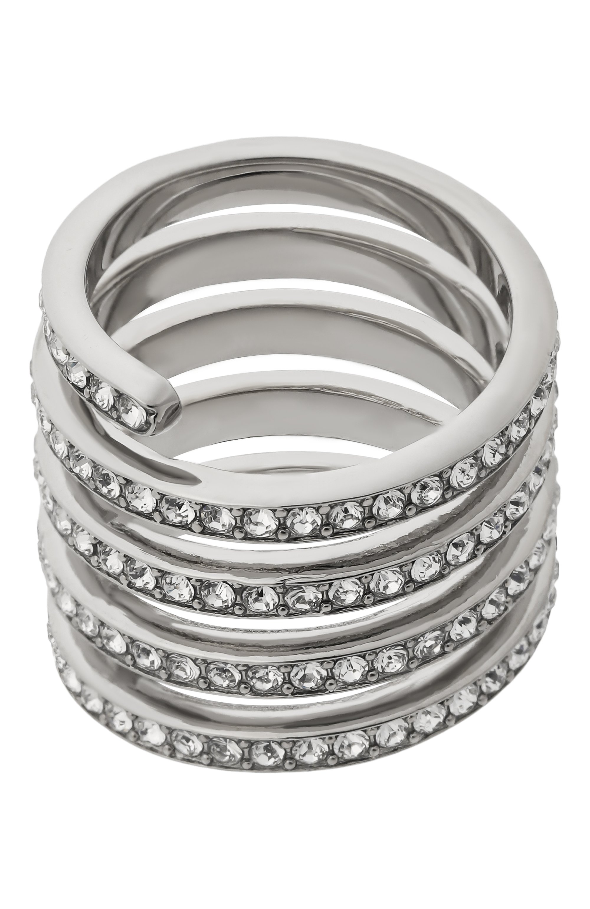 Кольцо AMINA MUADDI серебряного цвета по цене 58750 руб., арт. S9J333483VIT054, фото 3 Кольцо AMINA MUADDI, арт. S9J333483VIT054, фото 3