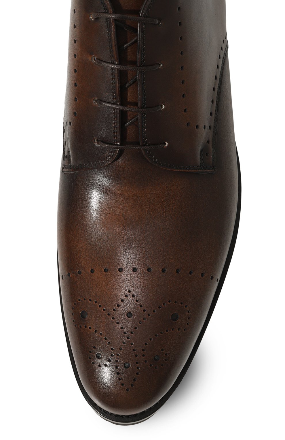 Кожаные ботинки KITON, арт. USSA173N0010107, фото 6