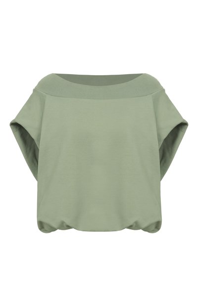 Женский хлопковый топ DRIES VAN NOTEN, арт. 131110/3611