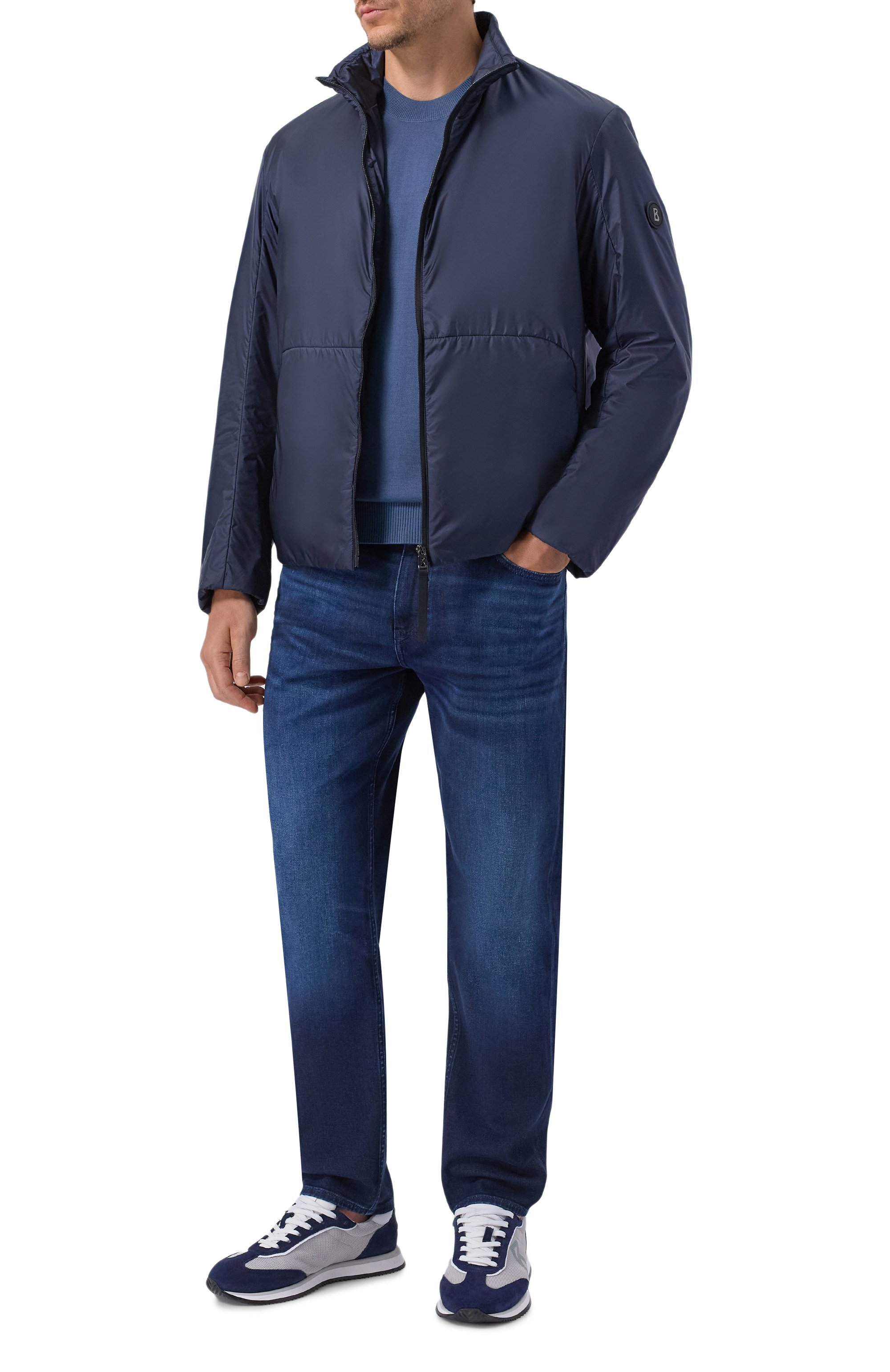 Утепленная куртка BOGNER темно-синего цвета по цене 61300 руб., арт. 38129398, фото 2 Утепленная куртка BOGNER, арт. 38129398, фото 2