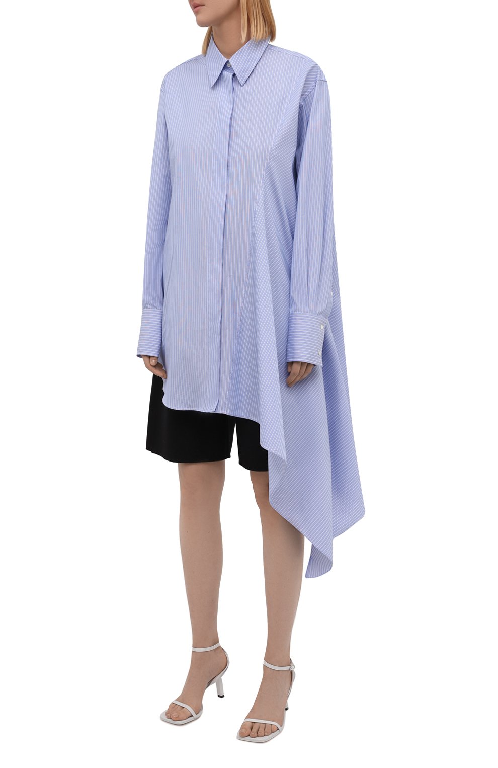 Хлопковая рубашка JW ANDERSON, арт. SH0120 PG0598, фото 3