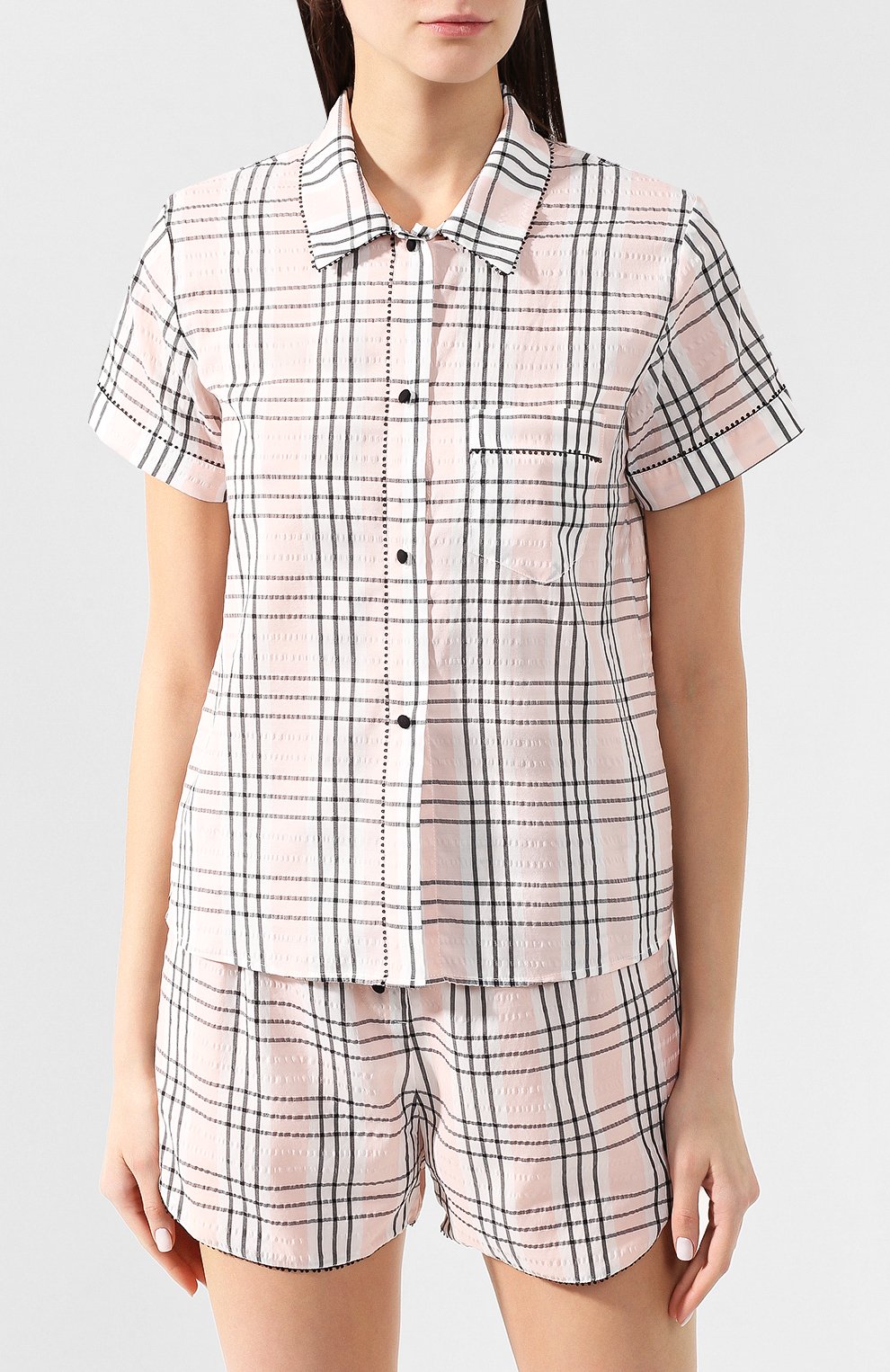 Блуза в клетку MORGAN LANE, арт. 19N65PL PETAL, фото 3