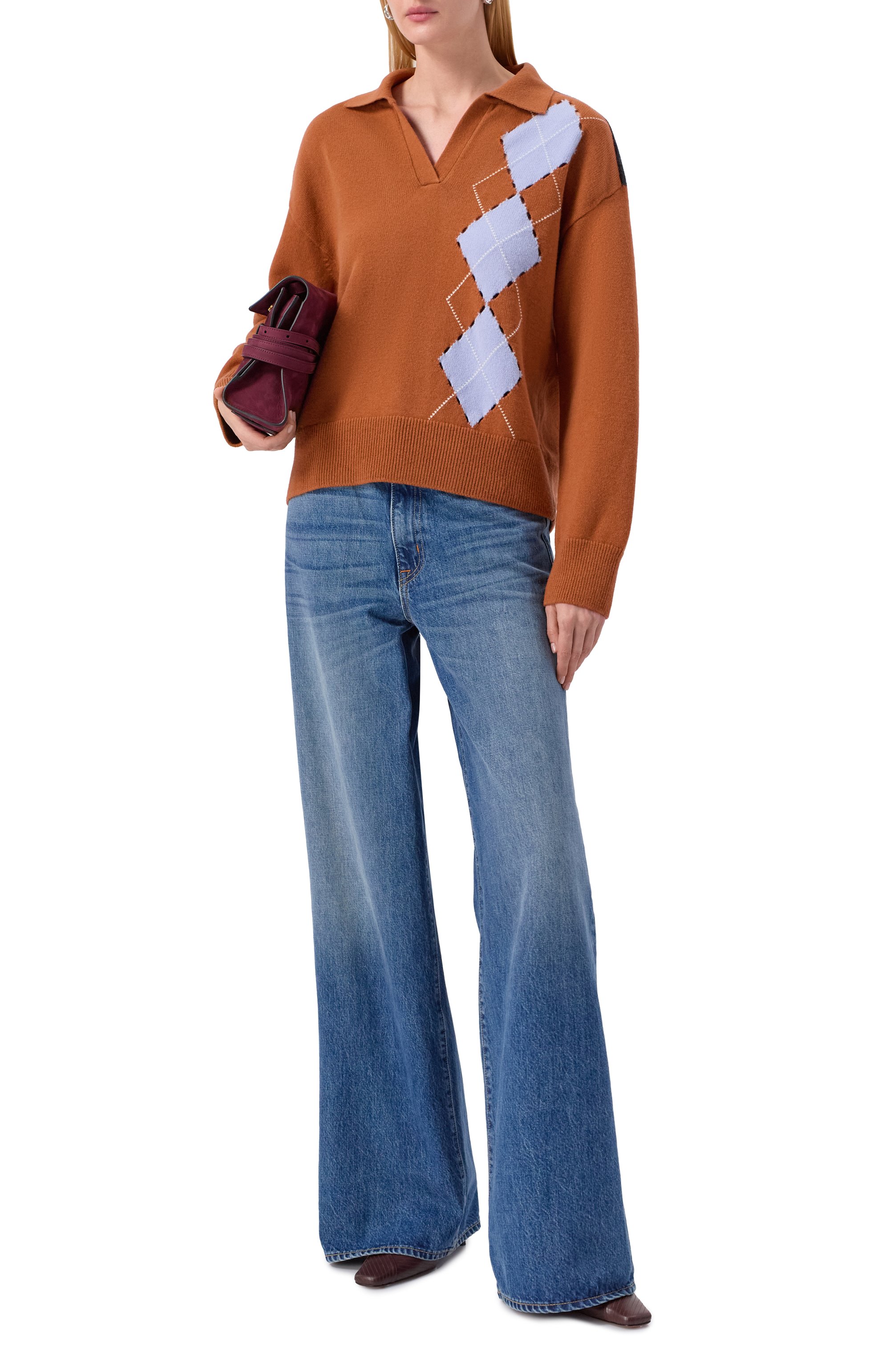 Поло из шерсти и кашемира MRZ, арт. FW25-0268, фото 2