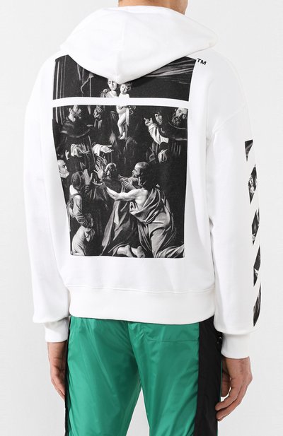 Хлопковое худи OFF-WHITE, арт. 0MBB037S20E300050188, фото 4