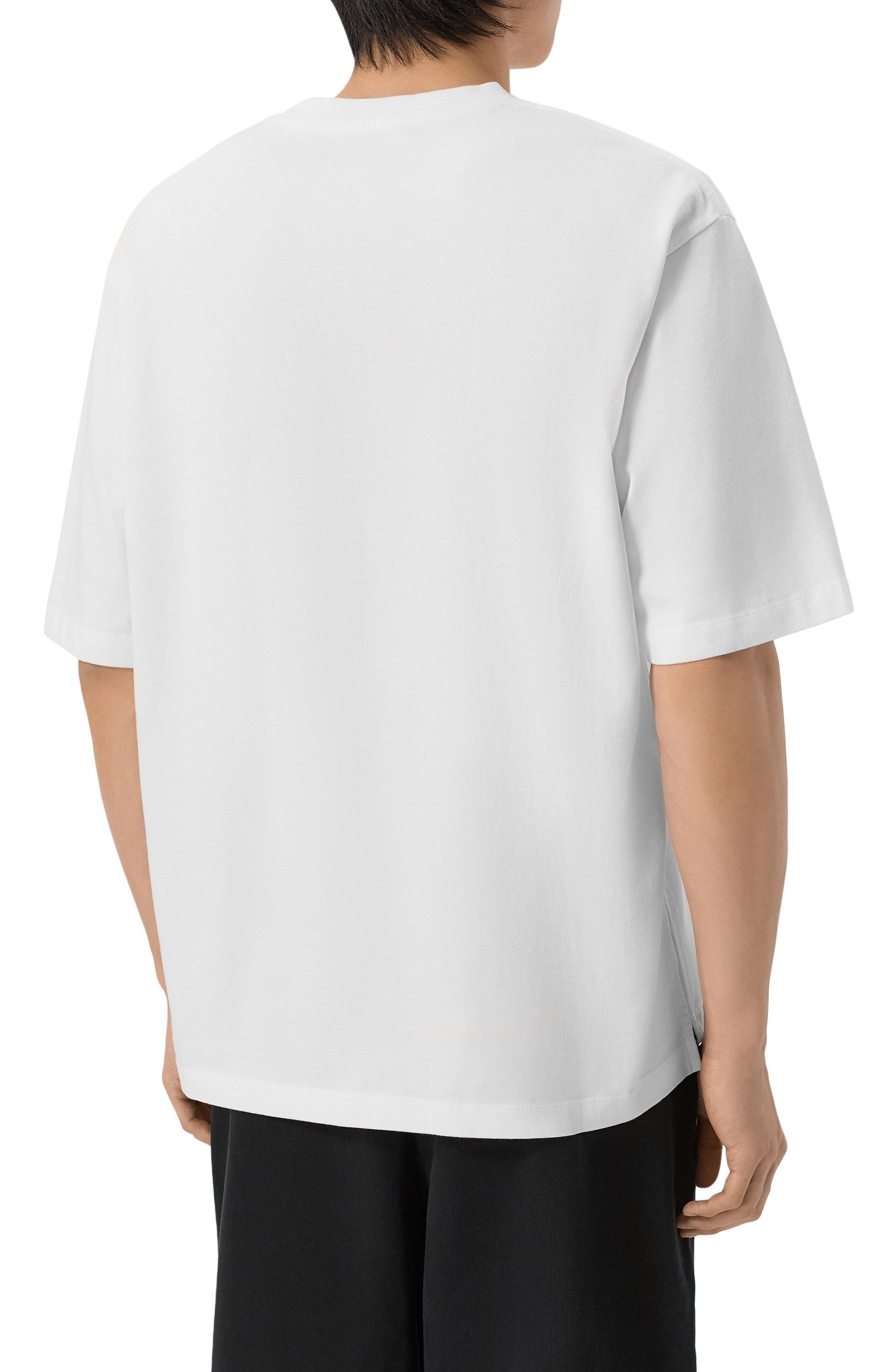 Хлопковая футболка DSQUARED2 белого цвета по цене 26550 руб., арт. S71GD1691/D20106, фото 4 Хлопковая футболка DSQUARED2, арт. S71GD1691/D20106, фото 4