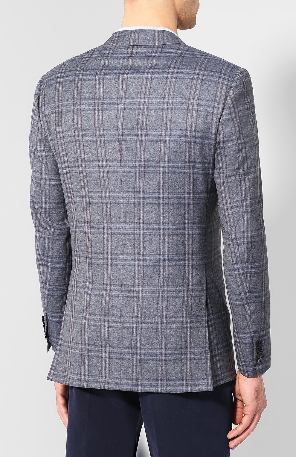 Шерстяной пиджак BRIONI, арт. RGI30M/P8A84/PARLAMENT0, фото 4