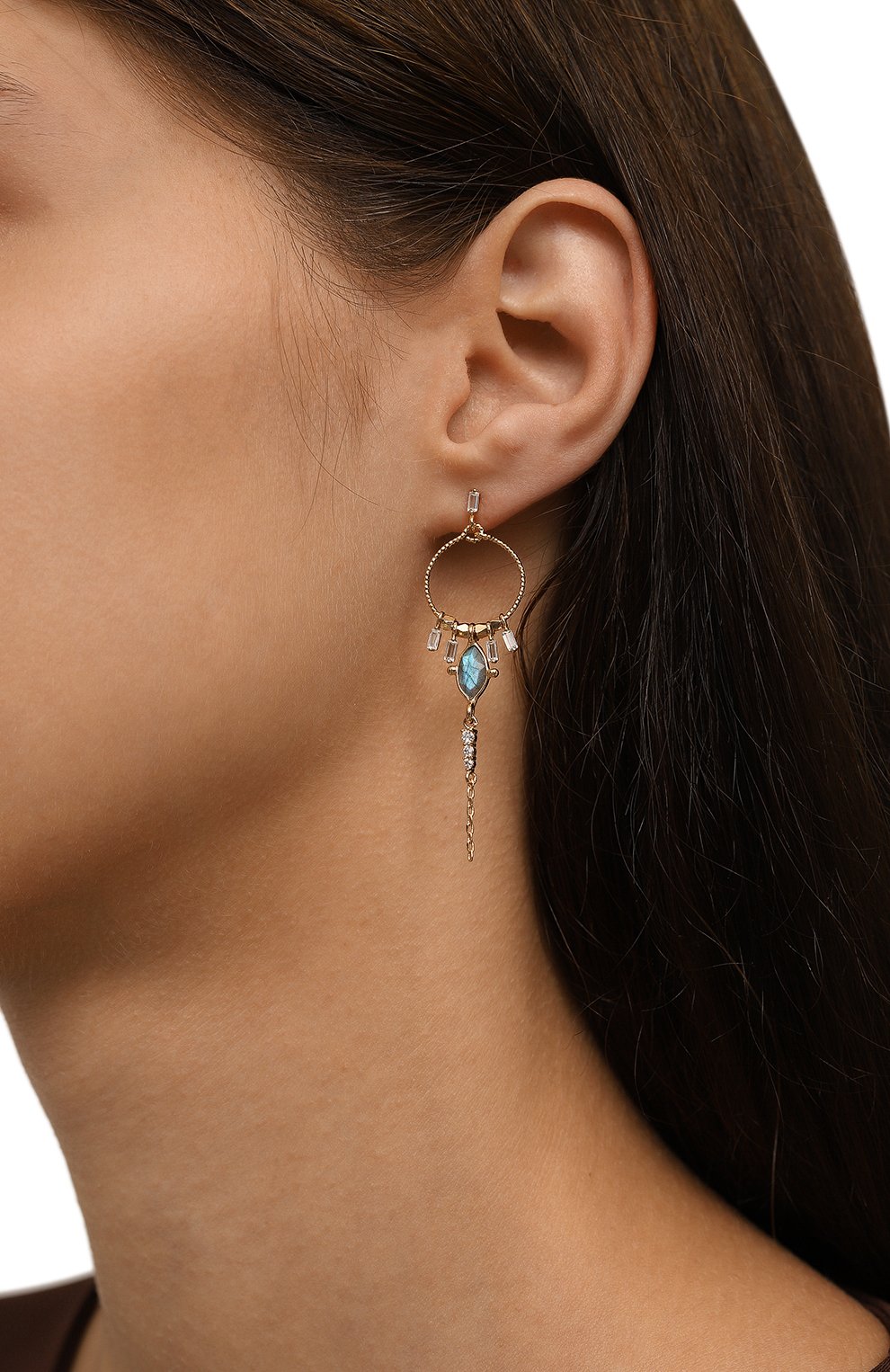 Серьги HANKA_IN, арт. DIA-B0L-LAB-0.5M, фото 2