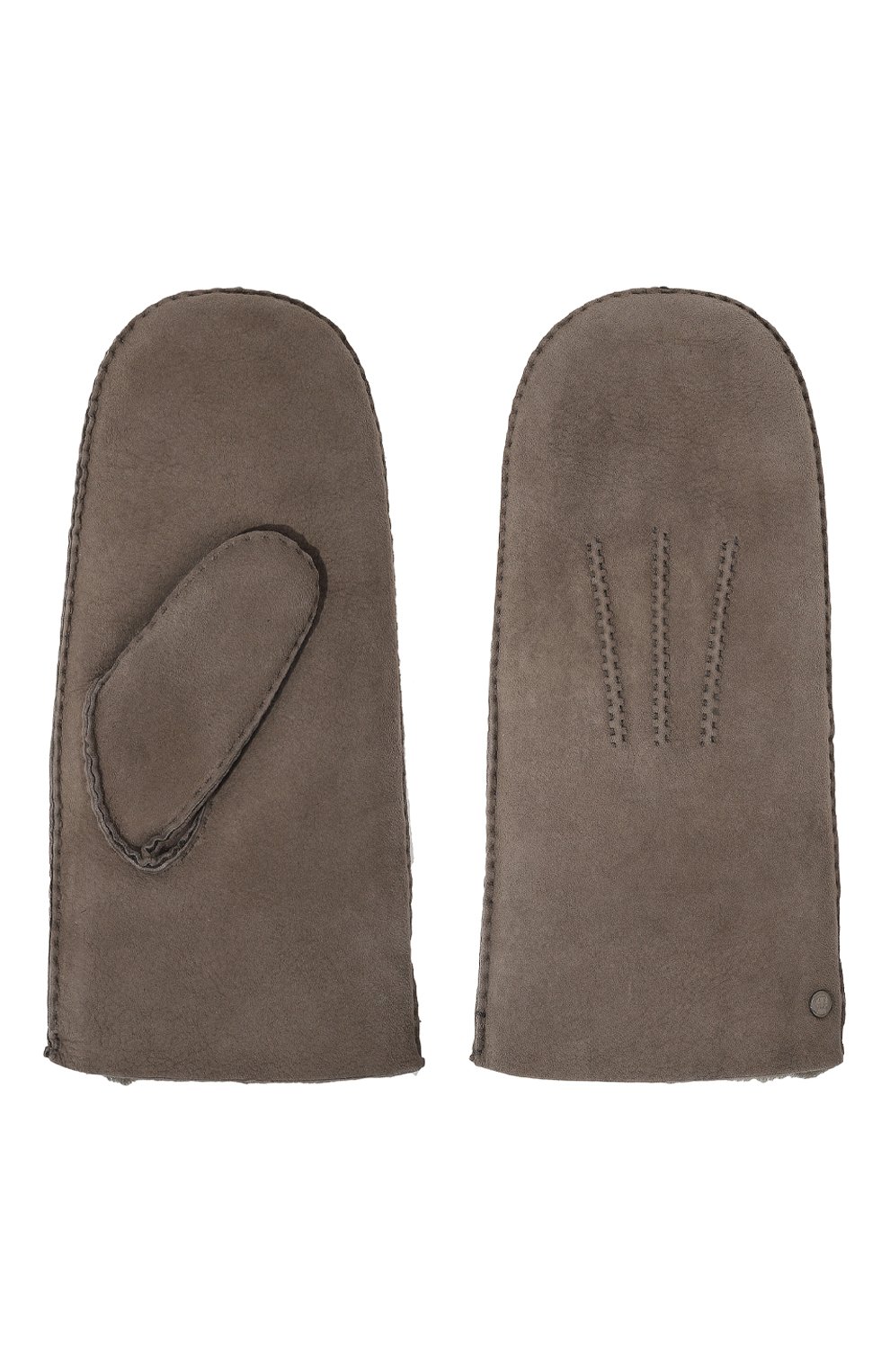 Замшевые варежки ROECKL серого цвета по цене 18500 руб., арт. 13013-910, фото 2 Замшевые варежки ROECKL, арт. 13013-910, фото 2