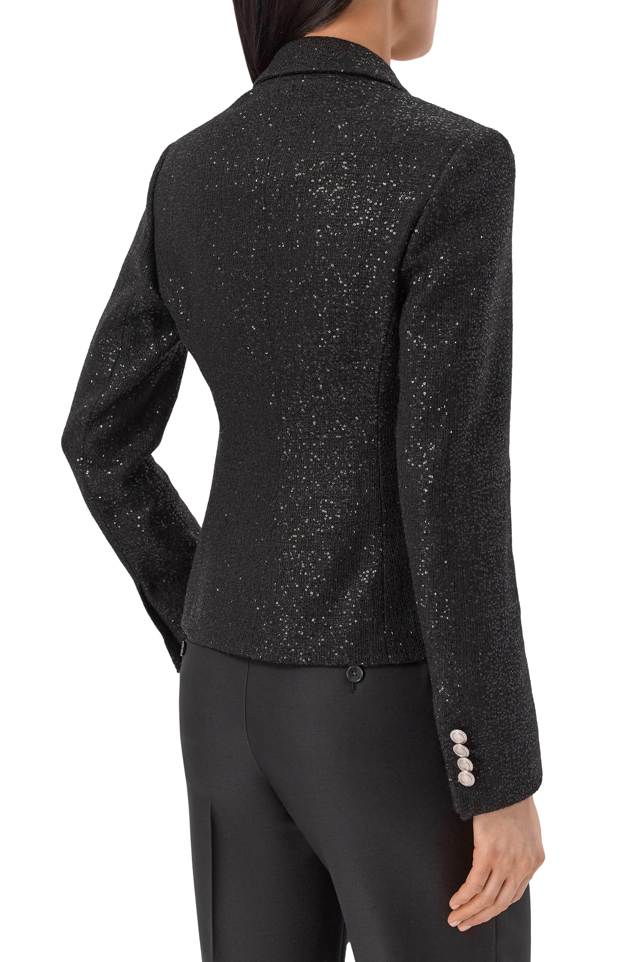 Жакет с отделкой пайетками KITON, арт. D59509K0937G, фото 4