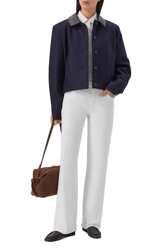 Джинсы Stovepipe 7 For All Mankind 7U4N0C14/ST0VEPIPE STRAIGHT Белый  7U4N0C14/ST0VEPIPE STRAIGHT Фото 2