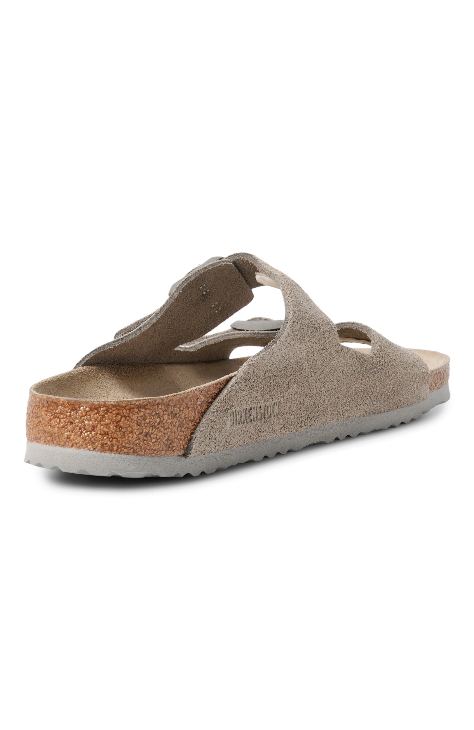 Замшевые шлепанцы arizona BIRKENSTOCK бежевого цвета по цене 17850 руб., арт. 1020557, фото 4 Замшевые шлепанцы arizona BIRKENSTOCK, арт. 1020557, фото 4