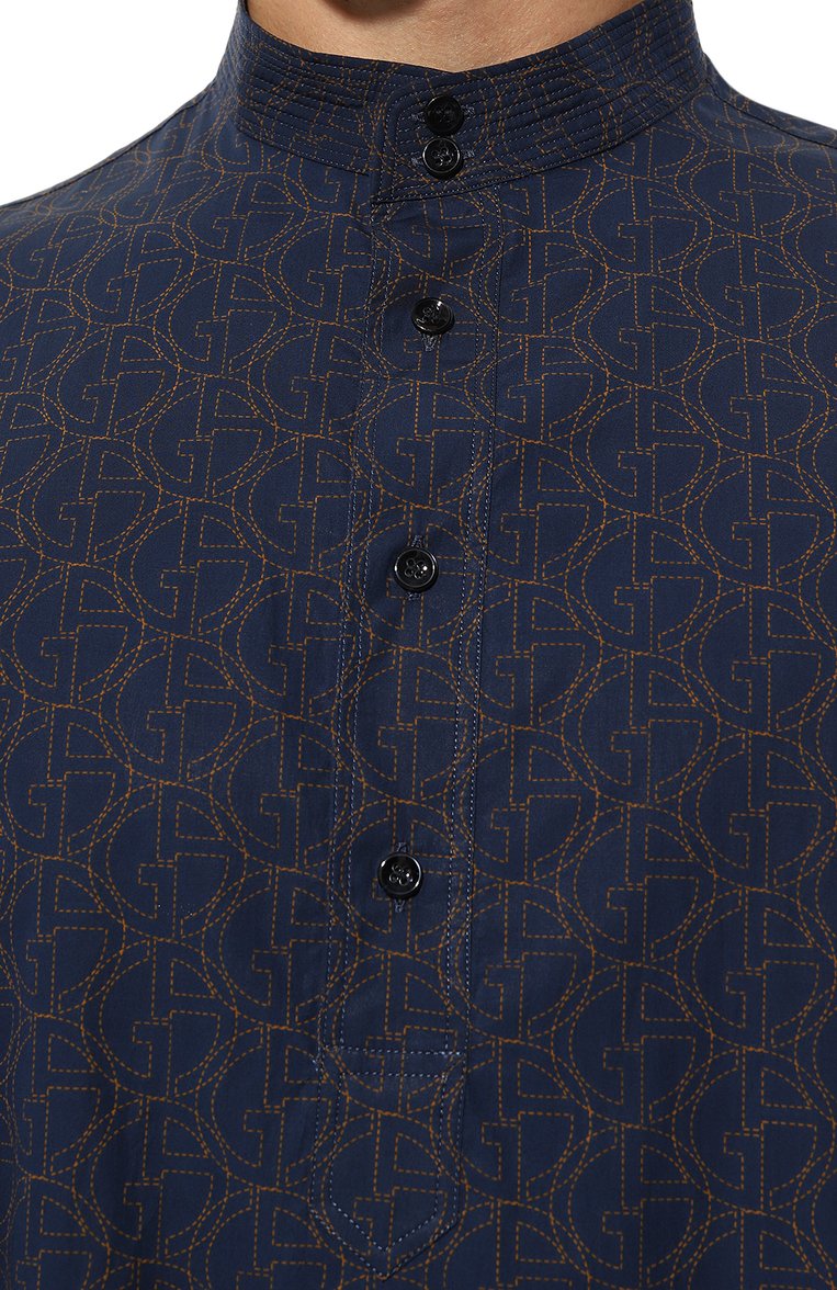 Хлопковая рубашка GIORGIO ARMANI, арт. 3WGCC08D/T04I4, фото 5
