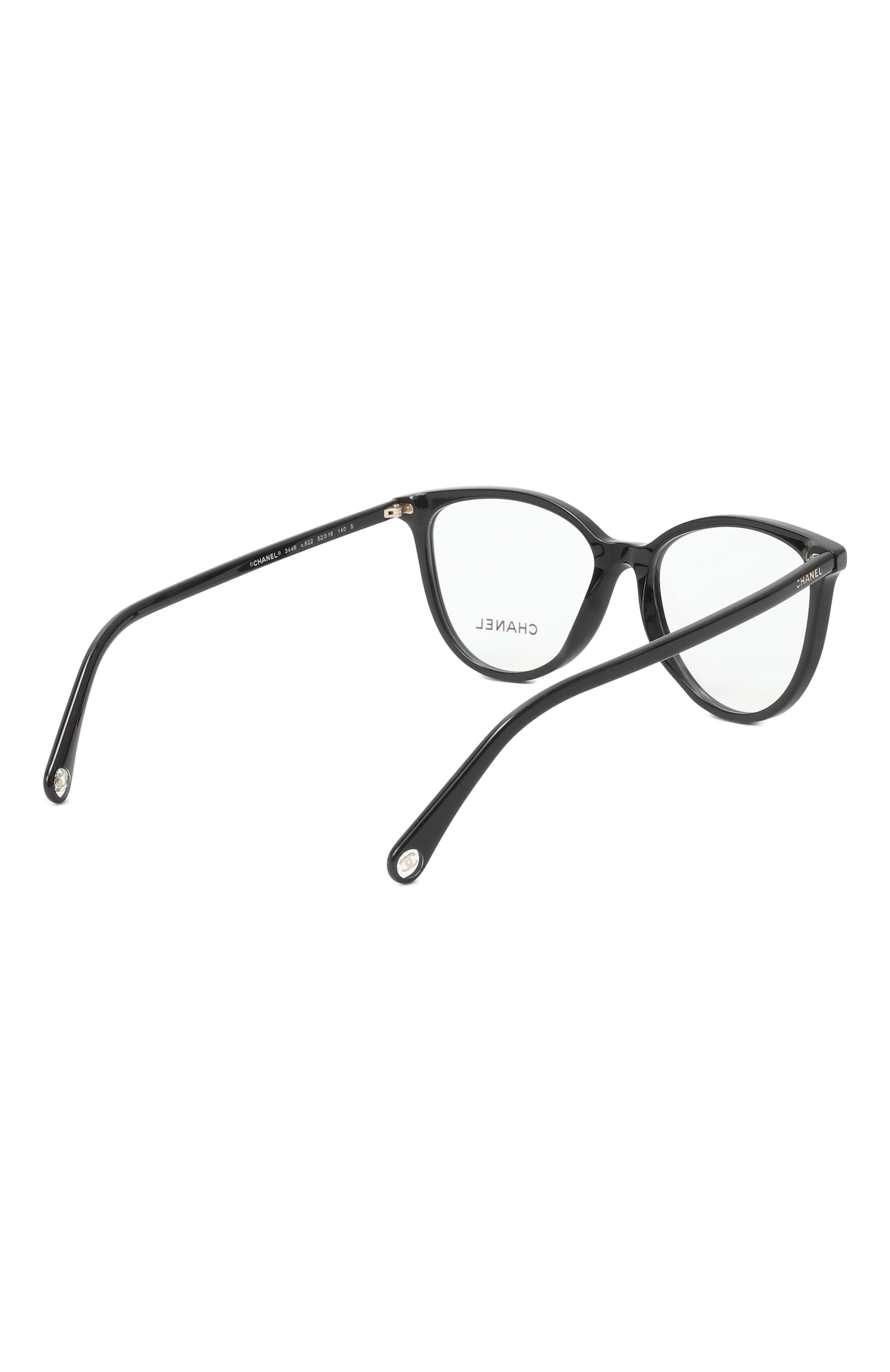 Оправа CHANEL черного цвета по цене 53800 руб., арт. 3446-C622, фото 4 Оправа CHANEL, арт. 3446-C622, фото 4
