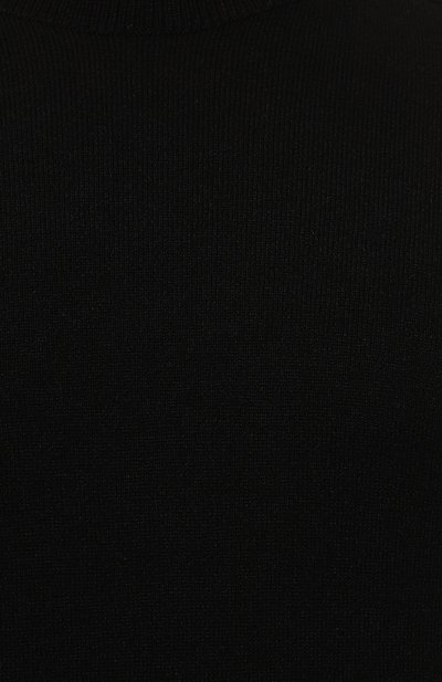 Кашемировый джемпер SAINT LAURENT черного цвета по цене 92850 руб., арт. 603089/YALL2, фото 5 Кашемировый джемпер SAINT LAURENT, арт. 603089/YALL2, фото 5